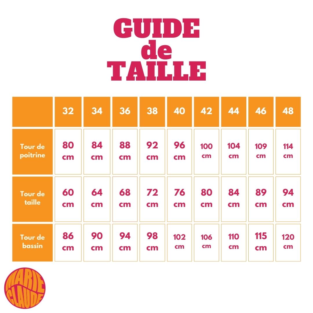 Guide de taille.