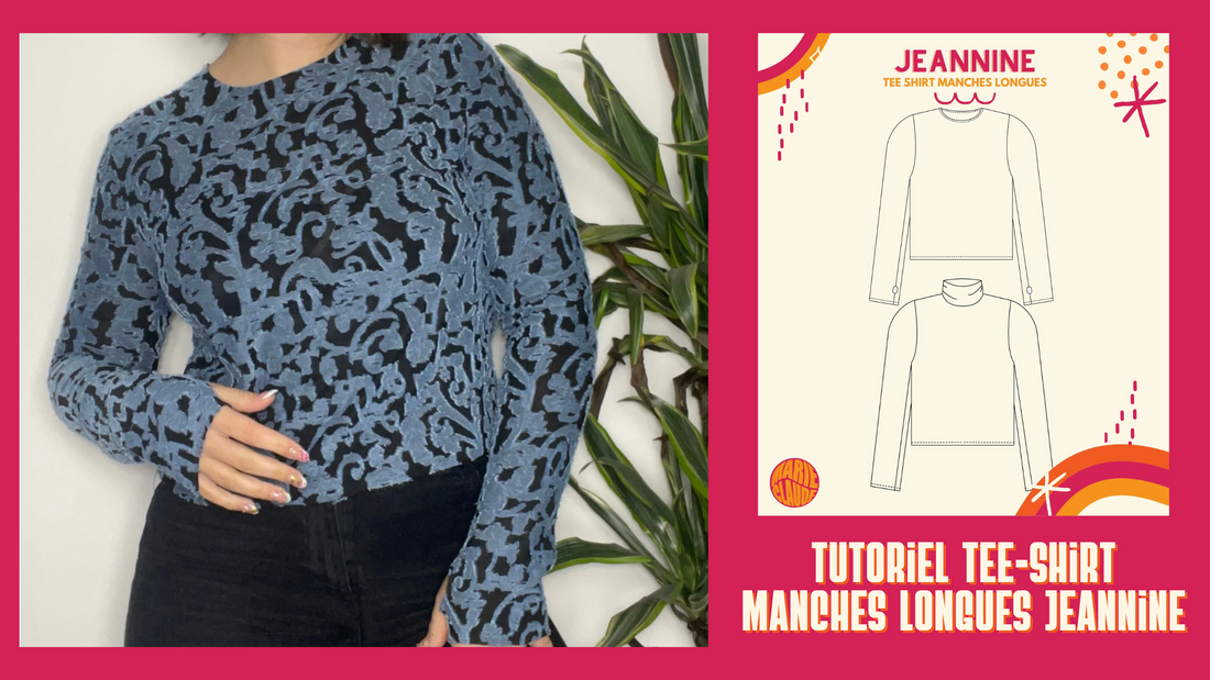 Tutoriel Tee-shirt manches longues Jeannine