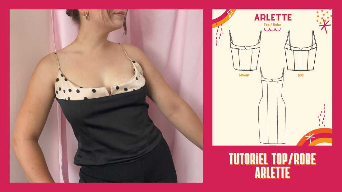 Tutoriel top/robe Arlette