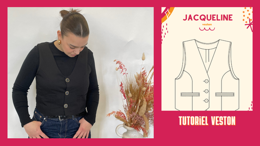 Tutoriel veston Jacqueline