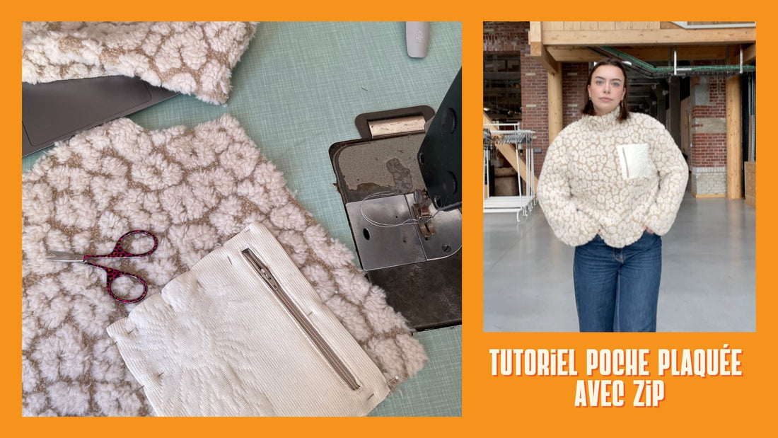 Tutoriel Poche Zippée Plaquée