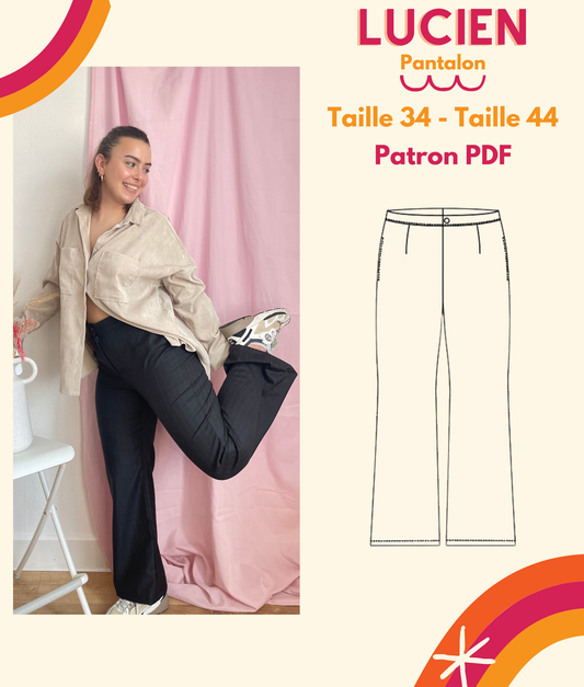 (Numérique) Patron-Pantalon Lucien