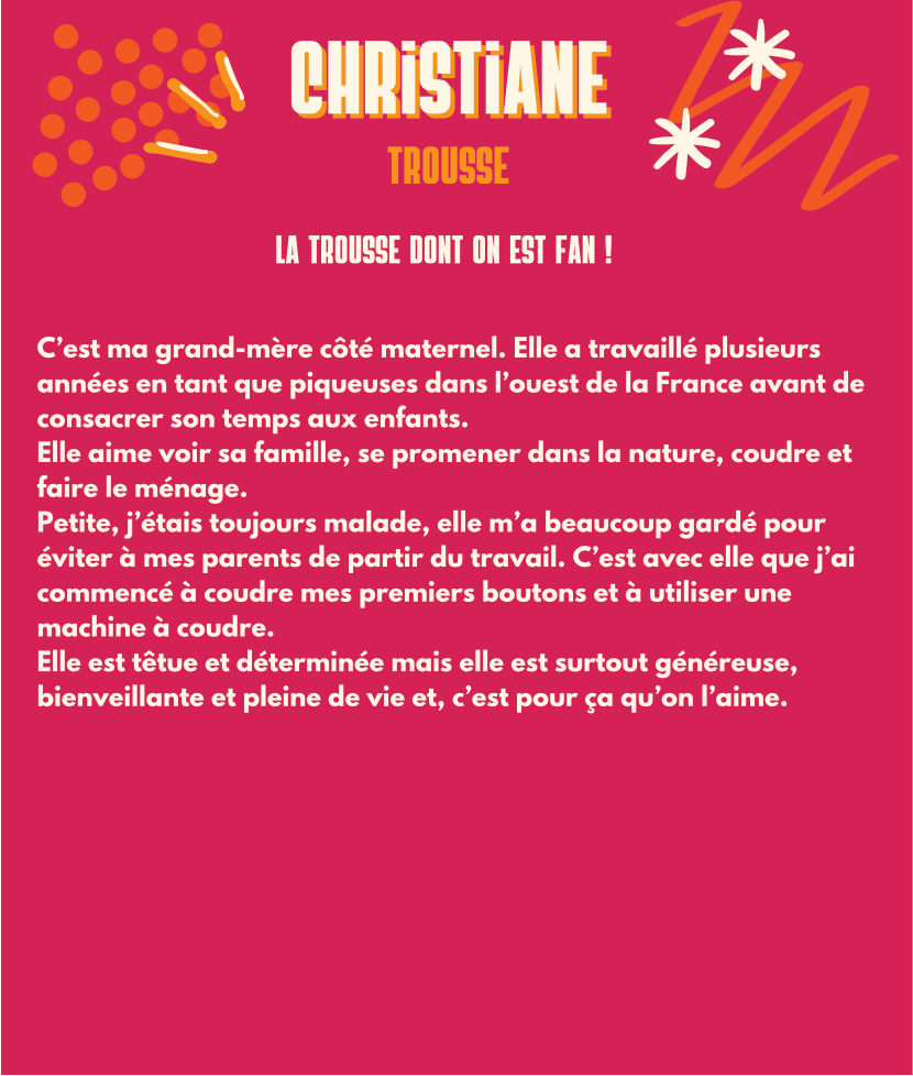 (Numérique) GRATUIT Patron-Trousse Christiane