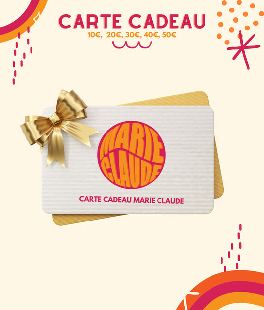 Carte Cadeau Marie Claude